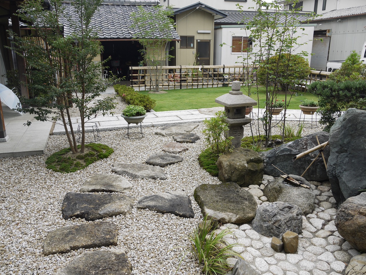 安城市 和風庭園 造園工事 安城市の造園 庭のデザイン 施工 リフォーム 株式会社修林